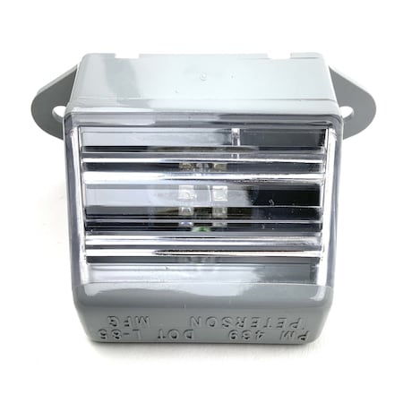 Peterson Lamp, License Plate, Sealed, Clear, Mfg Pack M439